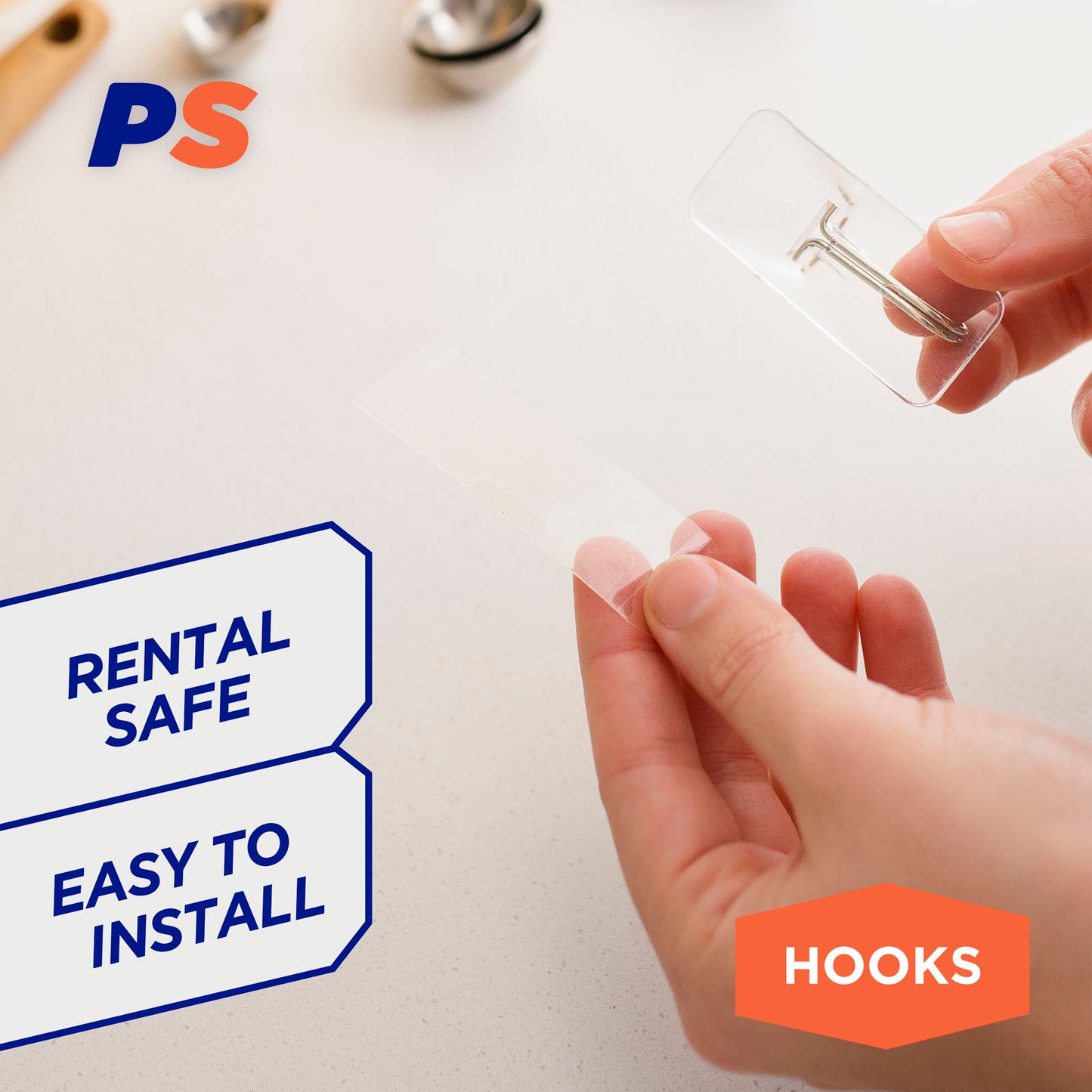Large Clear Removable Refill Strips - 24 Pack