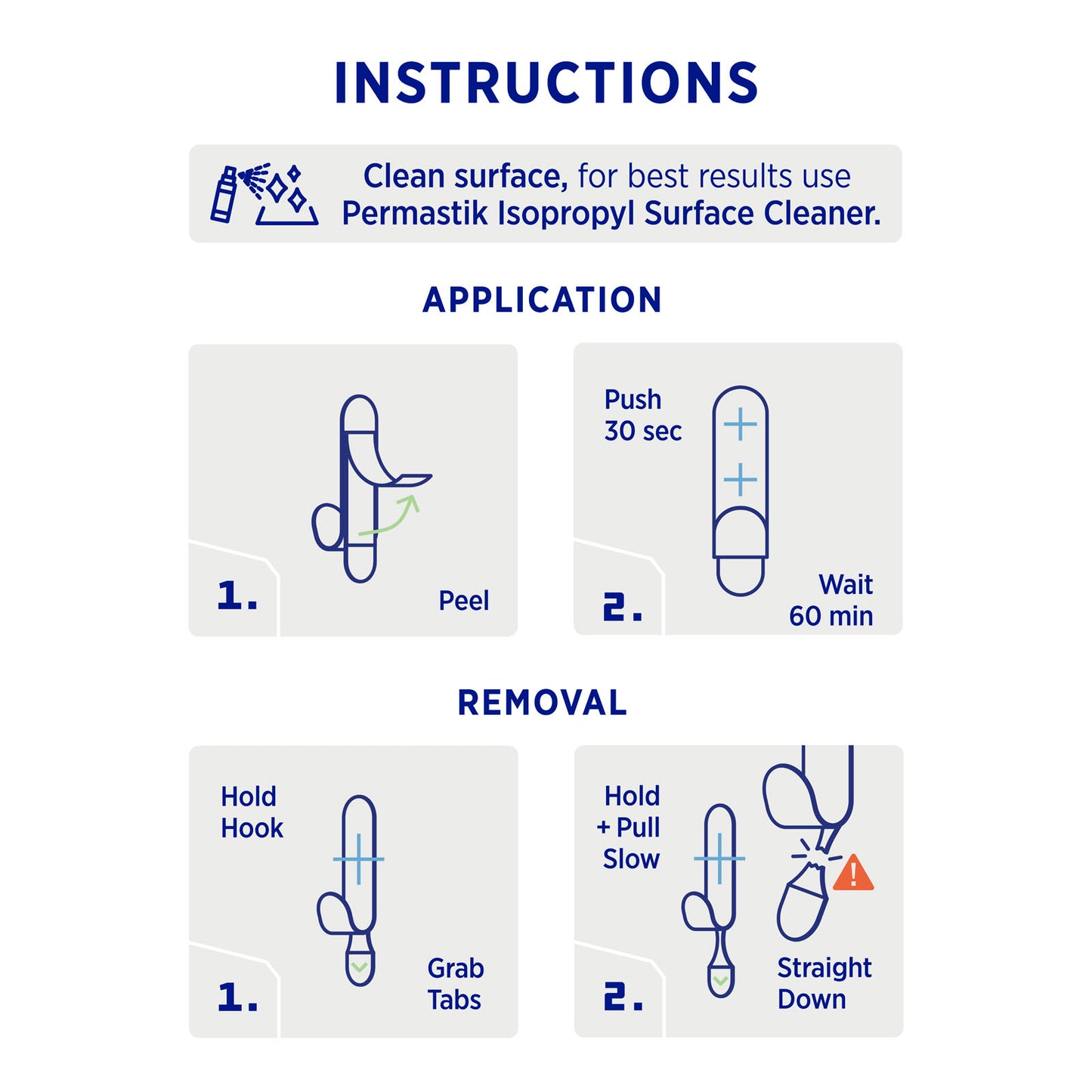 Medium Brass Metal Hooks - 3 Pack