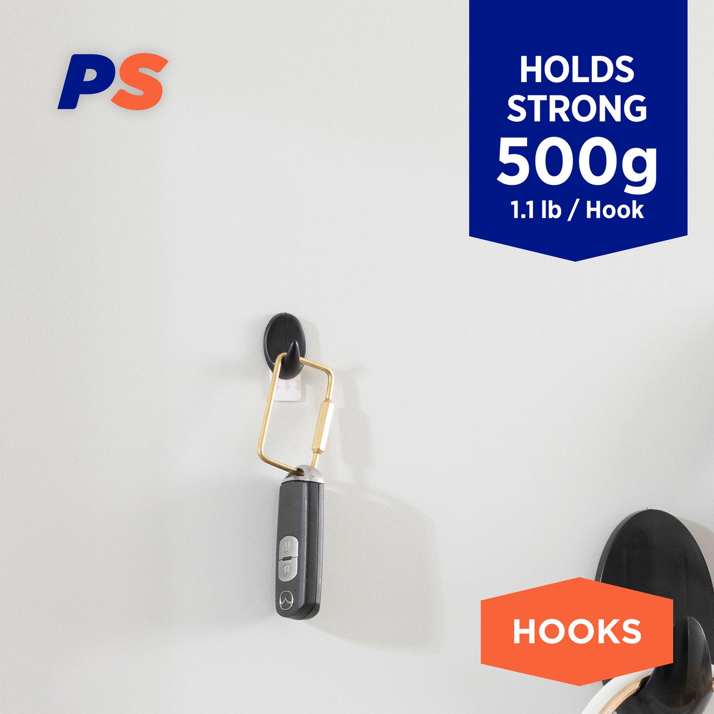 Small Black Vogue Hooks - 10 Pack