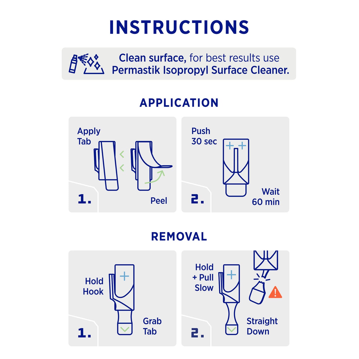 Medium Utility Hooks - 6 Pack