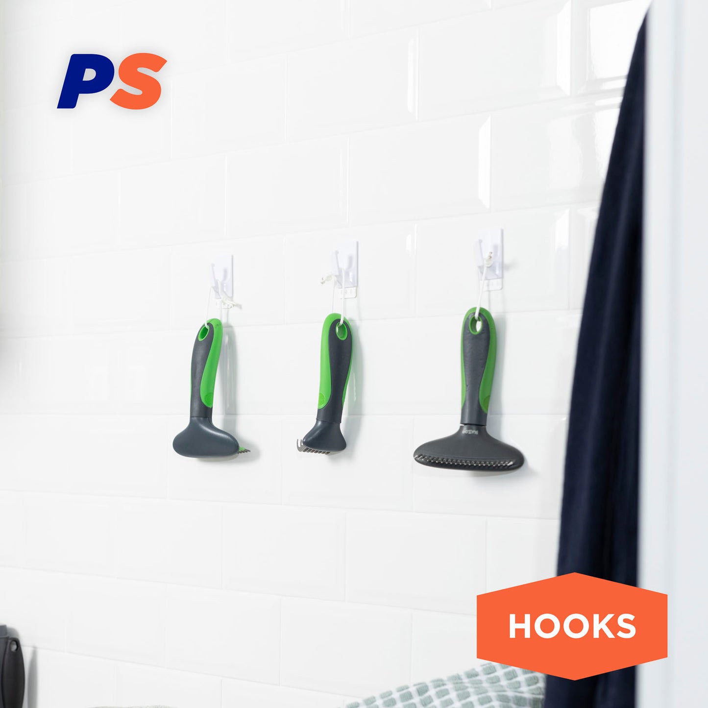 Medium Utility Hooks - 6 Pack