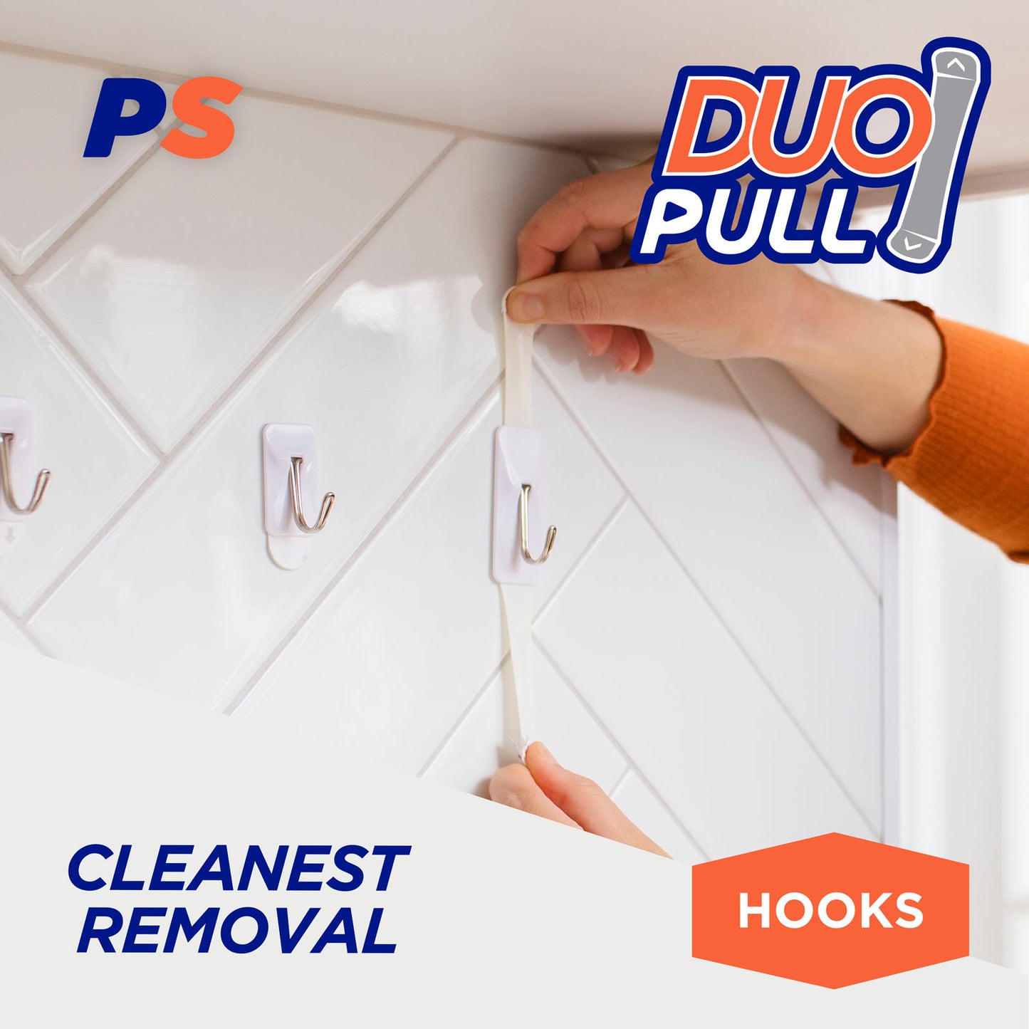 Medium Kitchen Hooks - 4 Pack