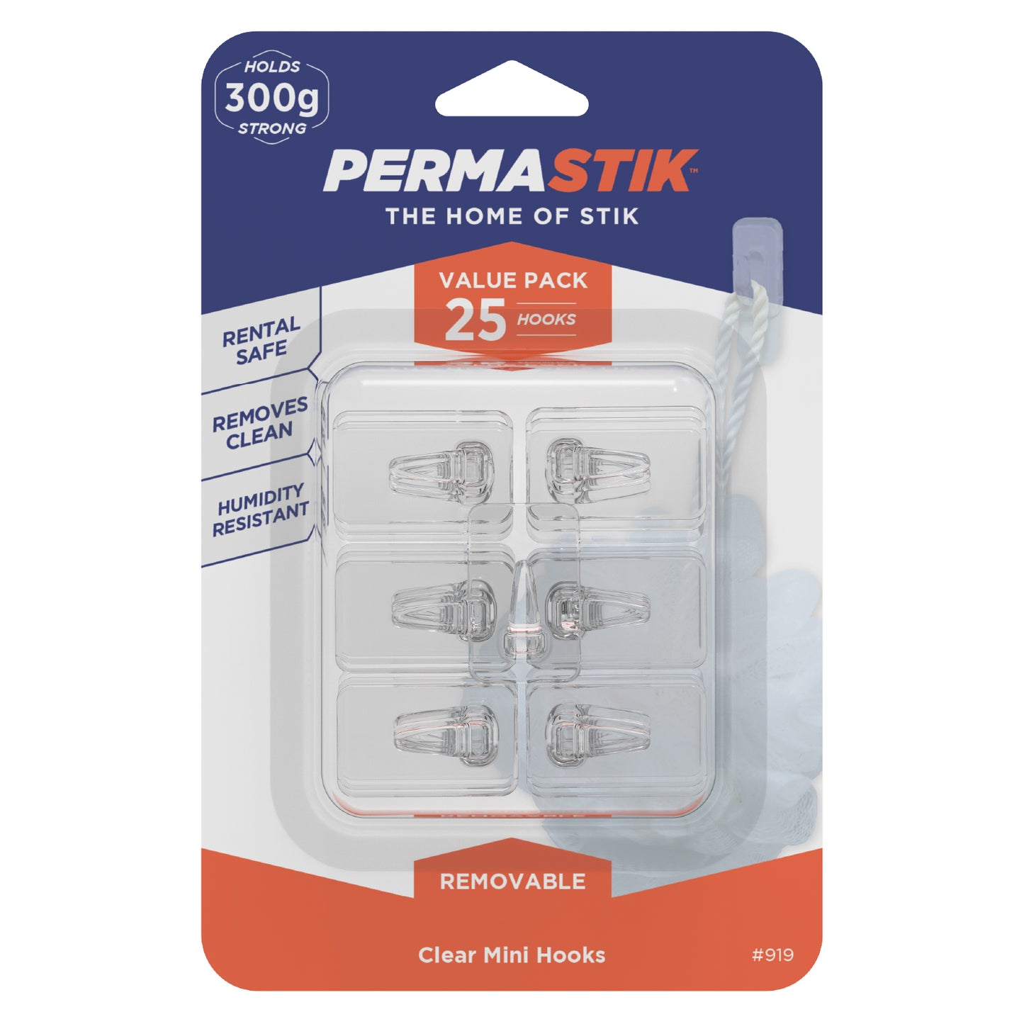 Clear Mini Clips - 25 Piece Value Pack
