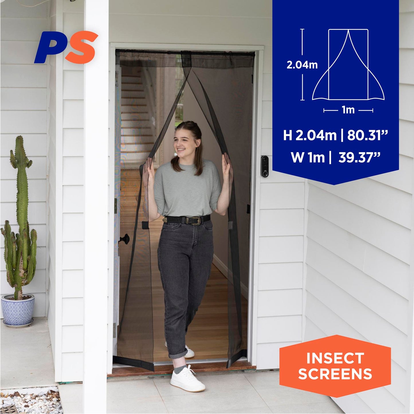 Pressure Mounted Door Curtain