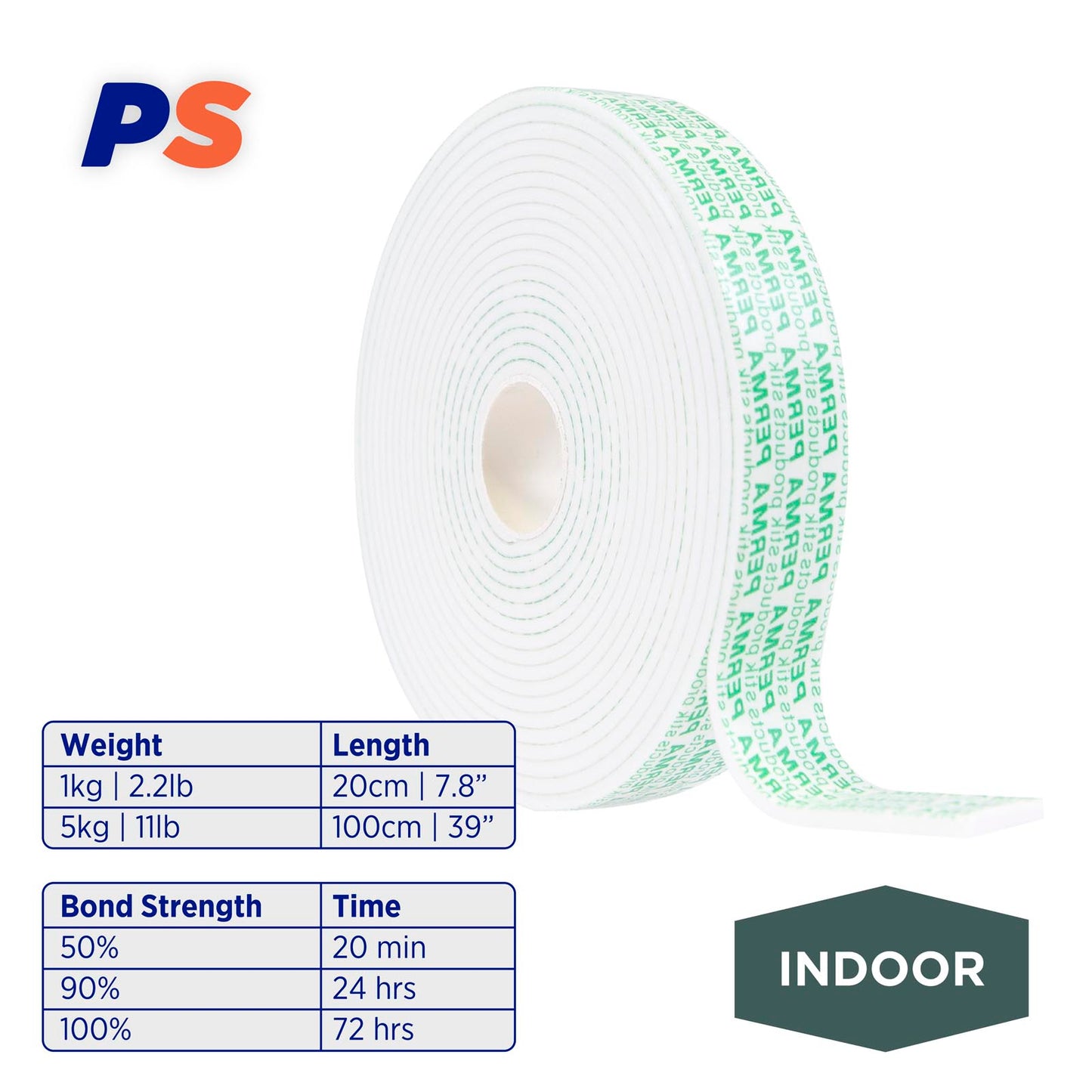 Indoor Mounting Tape - 16.4' x 0.94" Roll