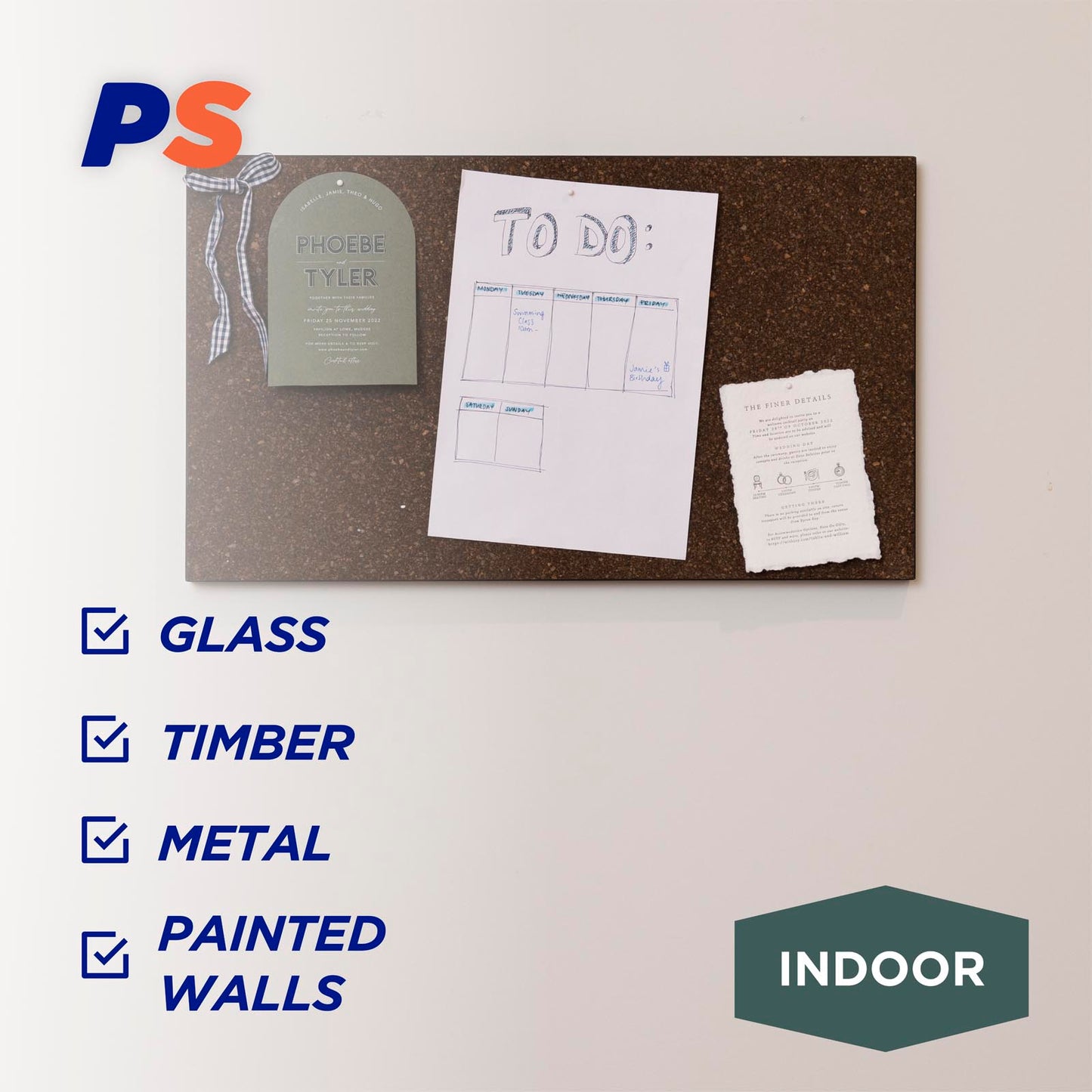 Indoor Mounting Tape - 16.4' x 0.94" Roll