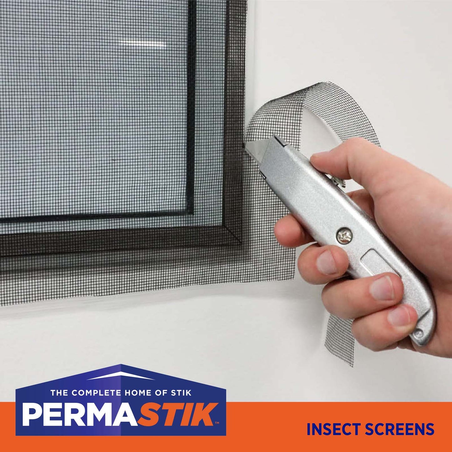 Insect Screen Fiberglass Mesh - 78" x 47"