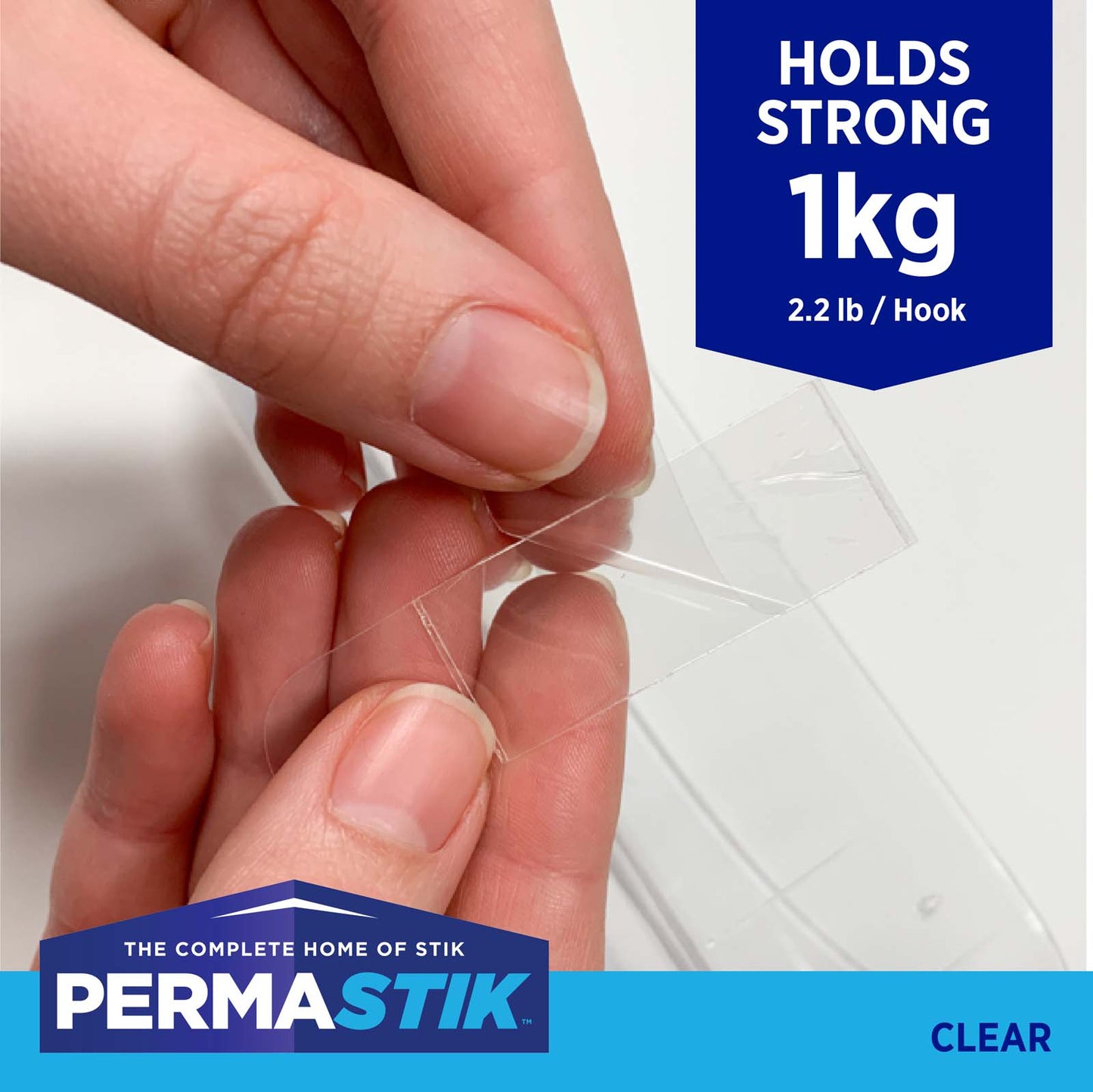 Large Clear Removable Refill Strips - 24 Pack