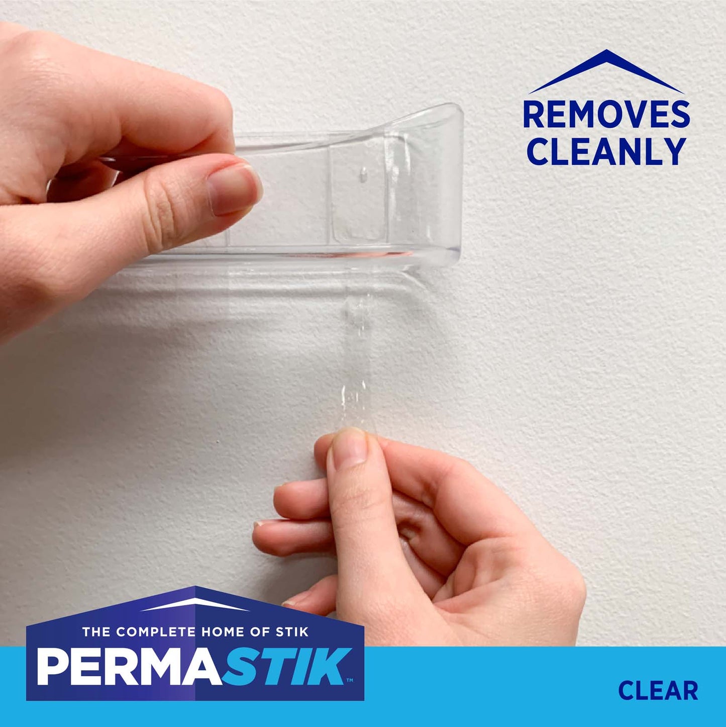 Large Clear Removable Refill Strips - 24 Pack