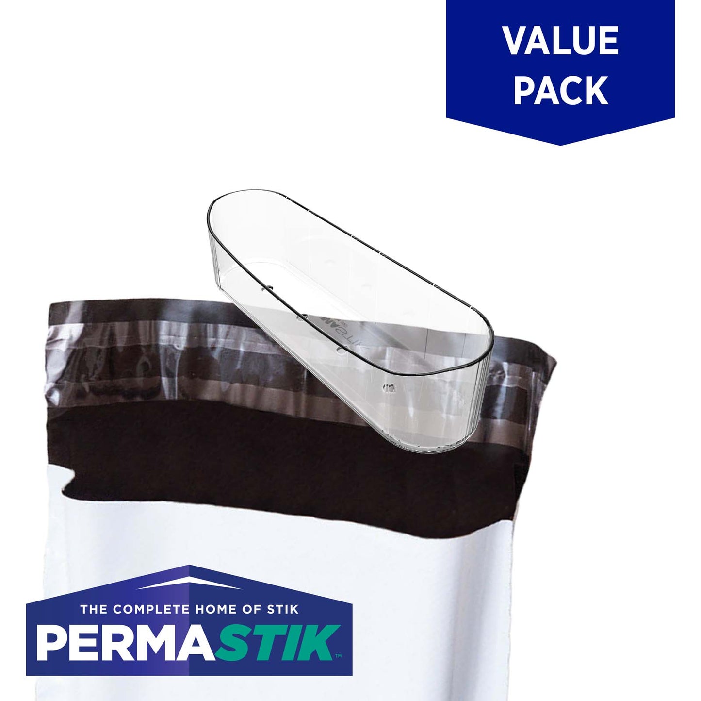 Bulk Pack Clear Utility Caddy - 3 Pack