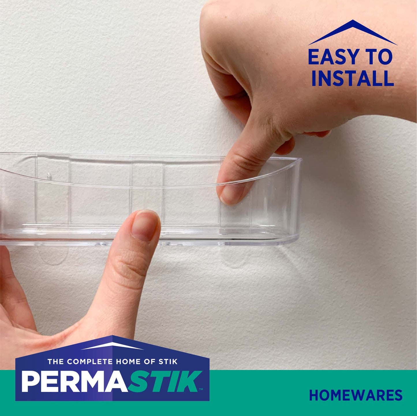 Bulk Pack Clear Utility Caddy - 3 Pack