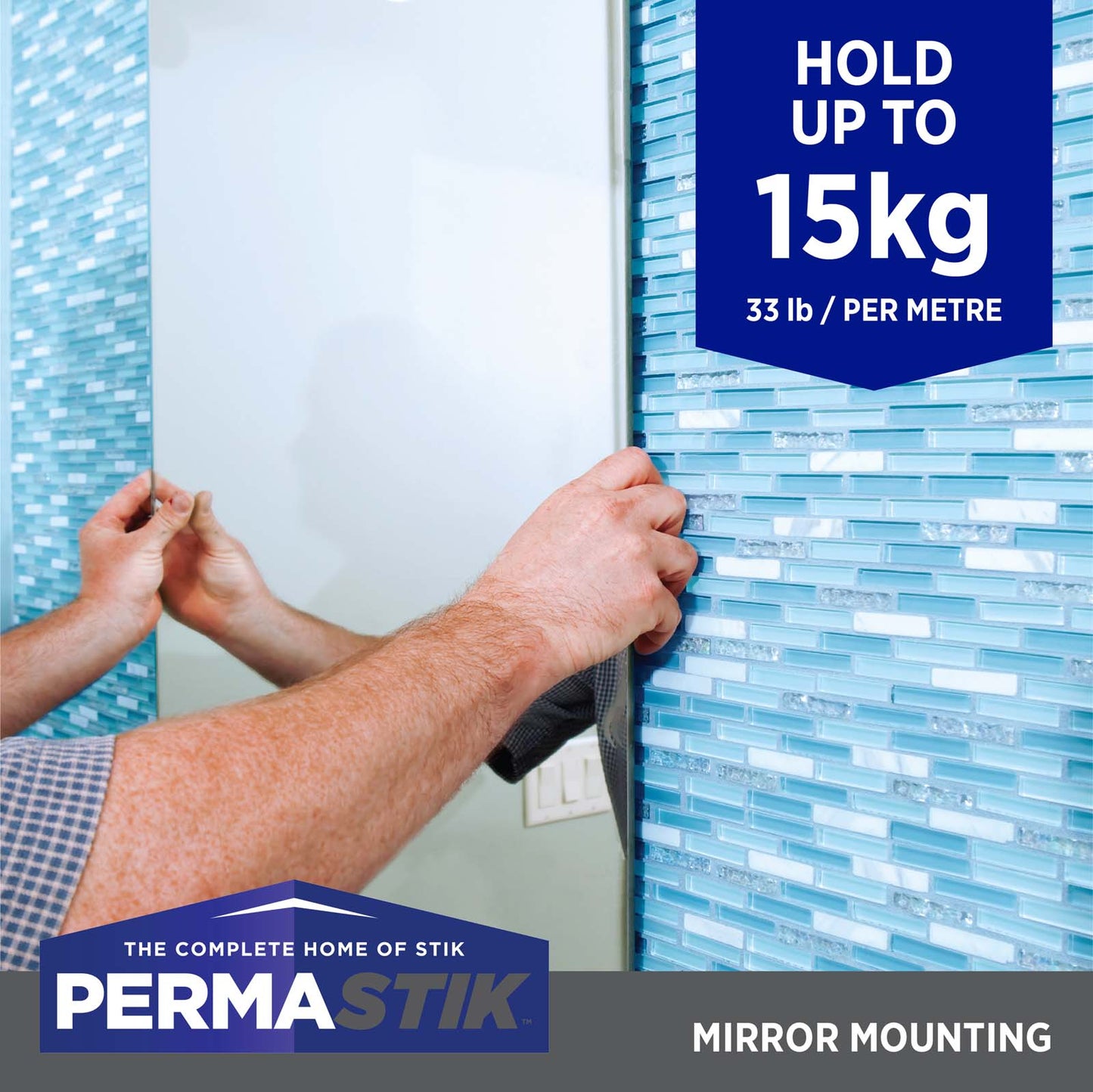 Mirror Mounting Tape - 32.8' x 0.94" Roll