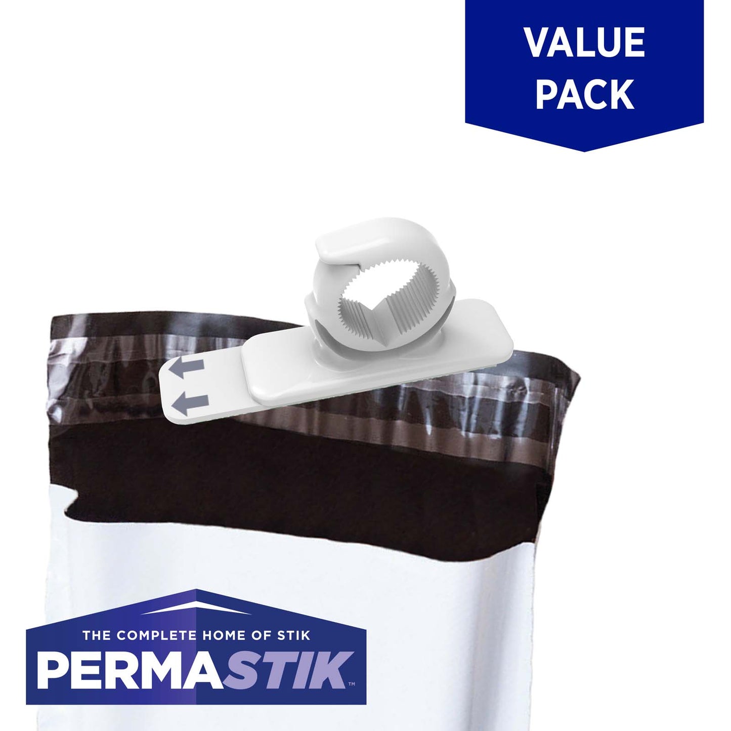 Bulk Pack Small Cable Clips - 72 Pack