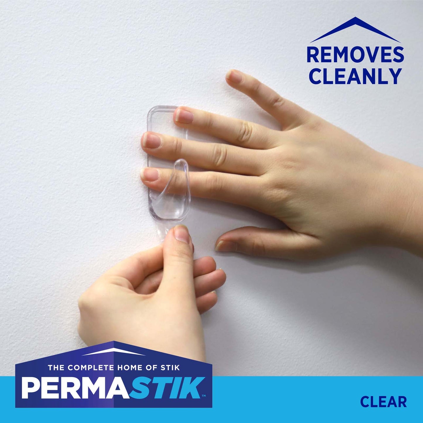 Large Clear Urban Hooks - 4 Pack