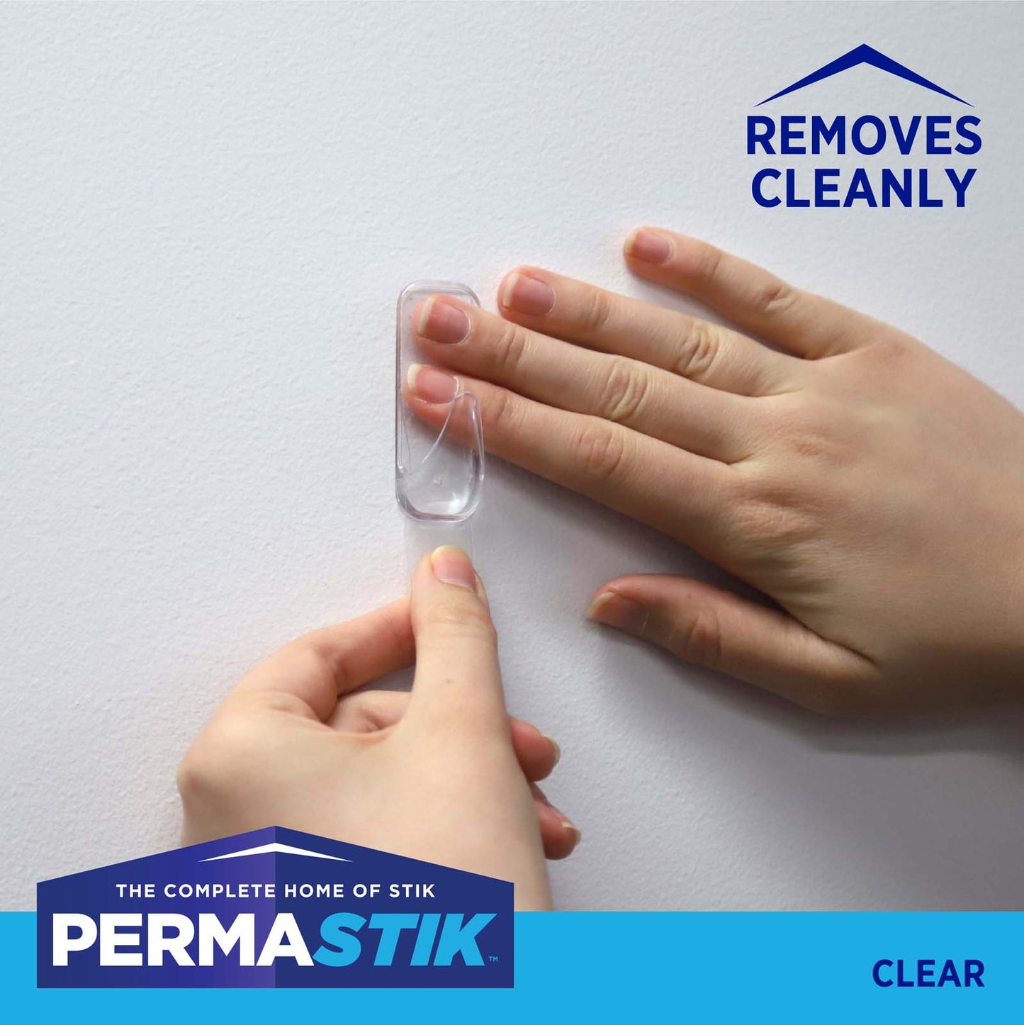 Medium Clear Urban Hooks - 6 Pack