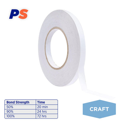 Double Sided Craft Tape - 164' x 0.47" Roll