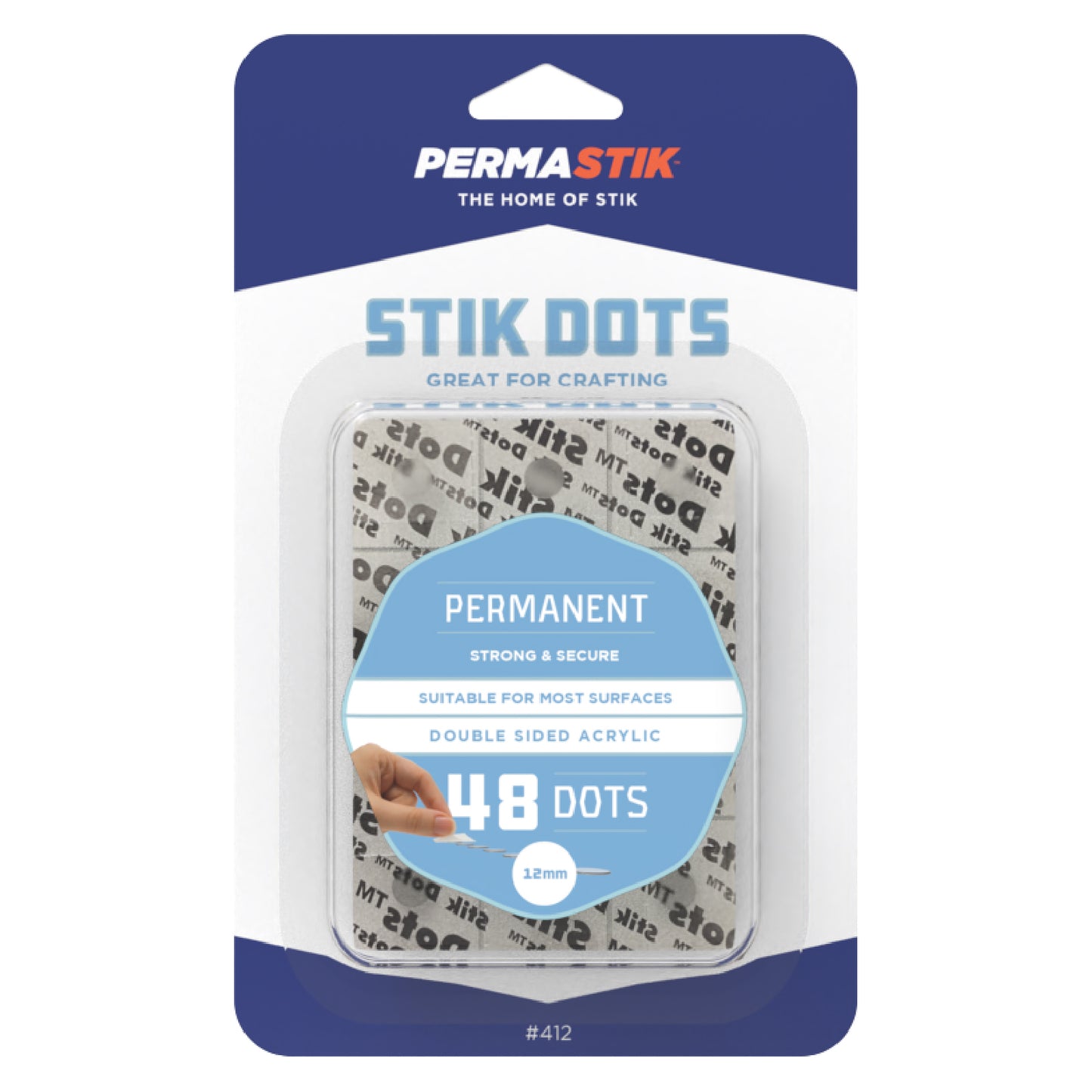 Permanent Stik Dots - 48 Dots