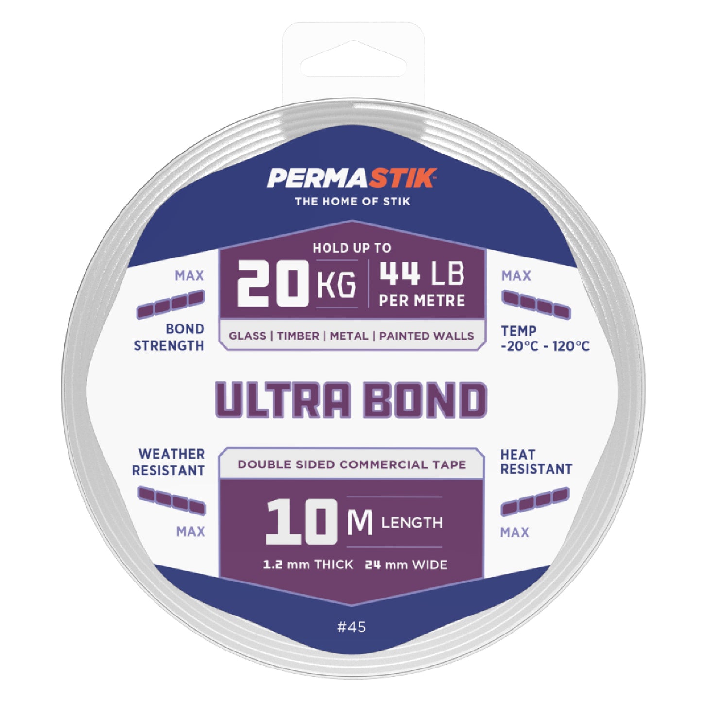 Ultra Bond Mounting Tape - 32.8' x 0.94" Roll