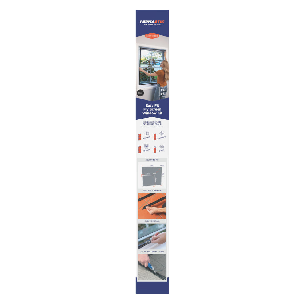 Easy Fit Fly Screen Window Kit – Permastik