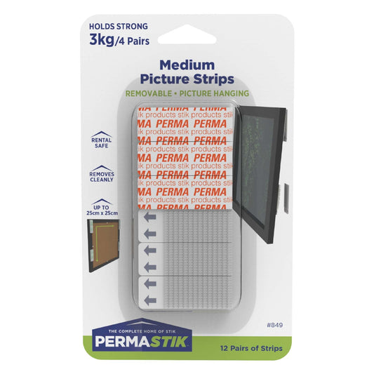 BULK 100 PACKS of PERMASTIK Removable Wall Hooks 12 Small Cable