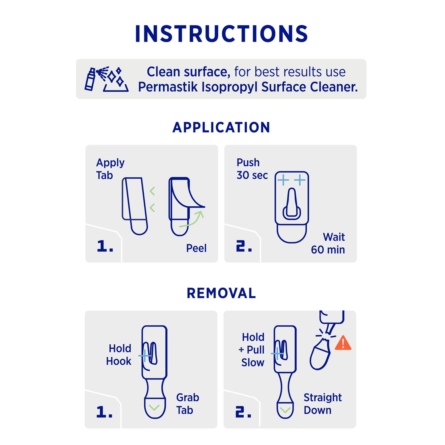 Clear Mini Clips - 12 Pack