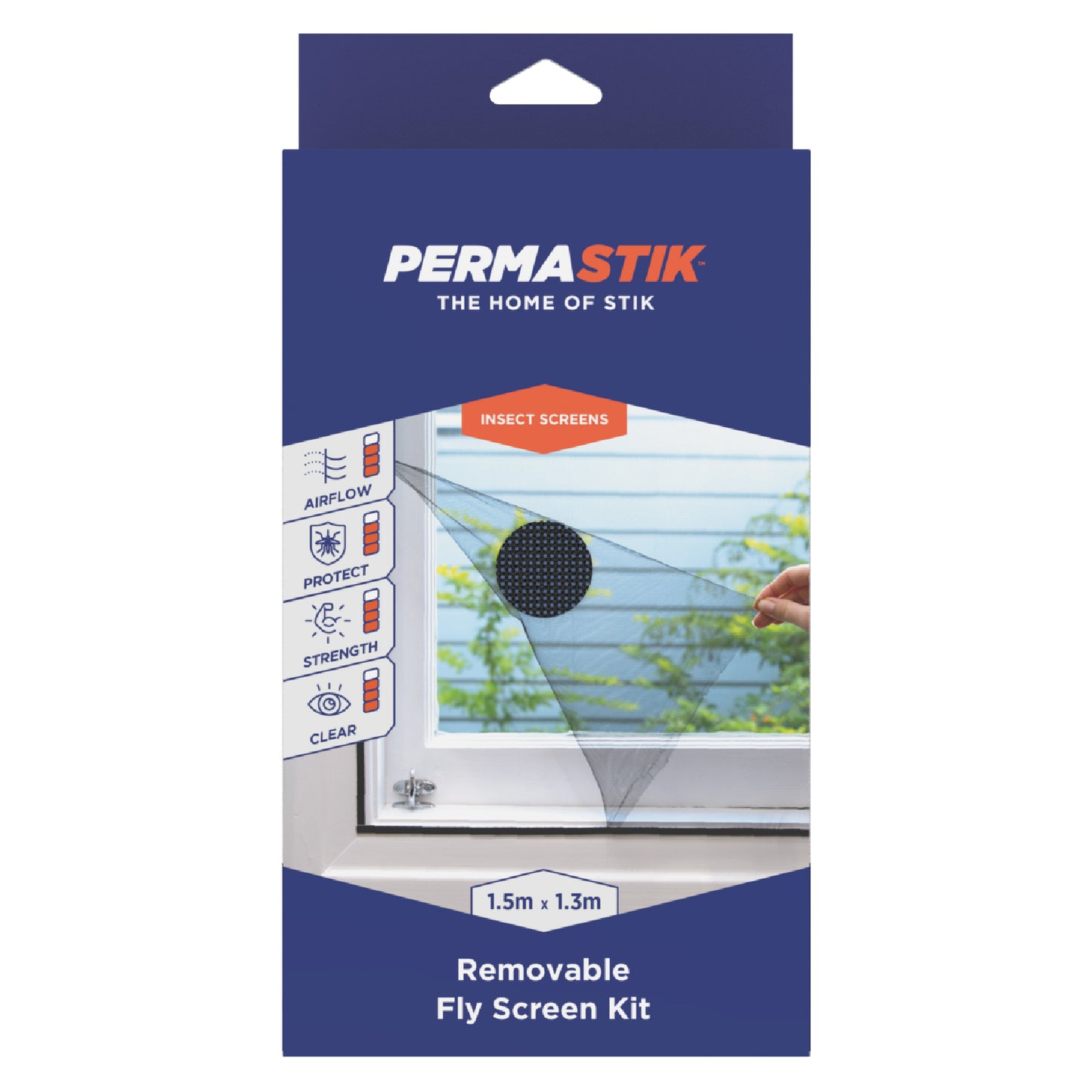 Removable Fly Screen Kit - 59" x 51"