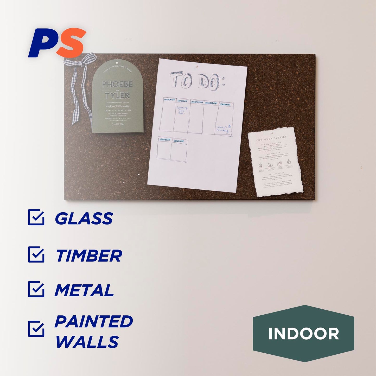 Indoor Mounting Tape - 16.4' x 0.47" Roll