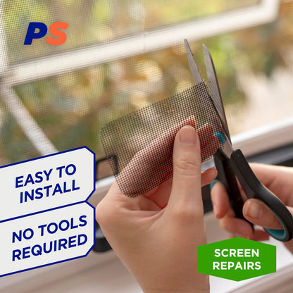 Screen Tacks Extra Large Adhesive Screen Patches - 3 Pack – Permastik