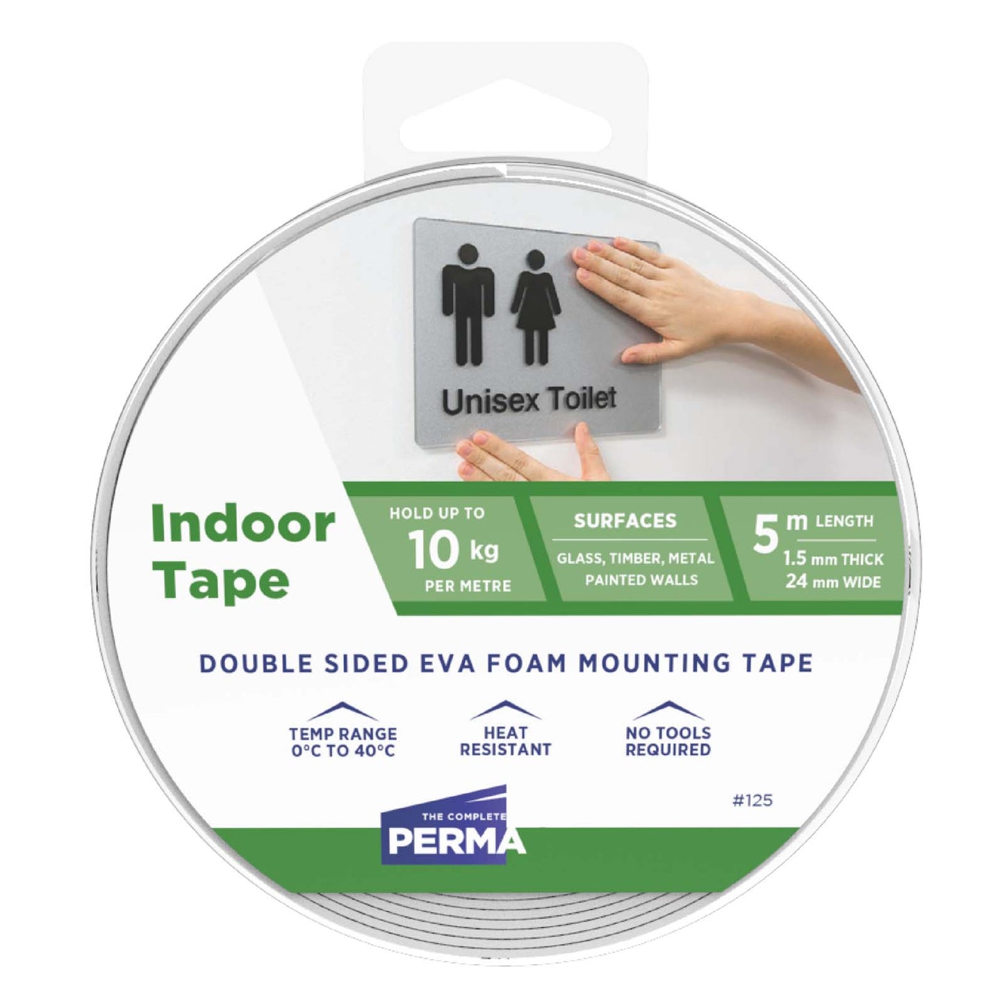 Indoor Mounting Tape - 16.4' x 0.94" Roll