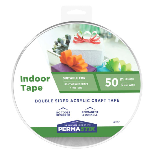 Indoor Double Sided Craft Tape - 164' x 0.47" Roll