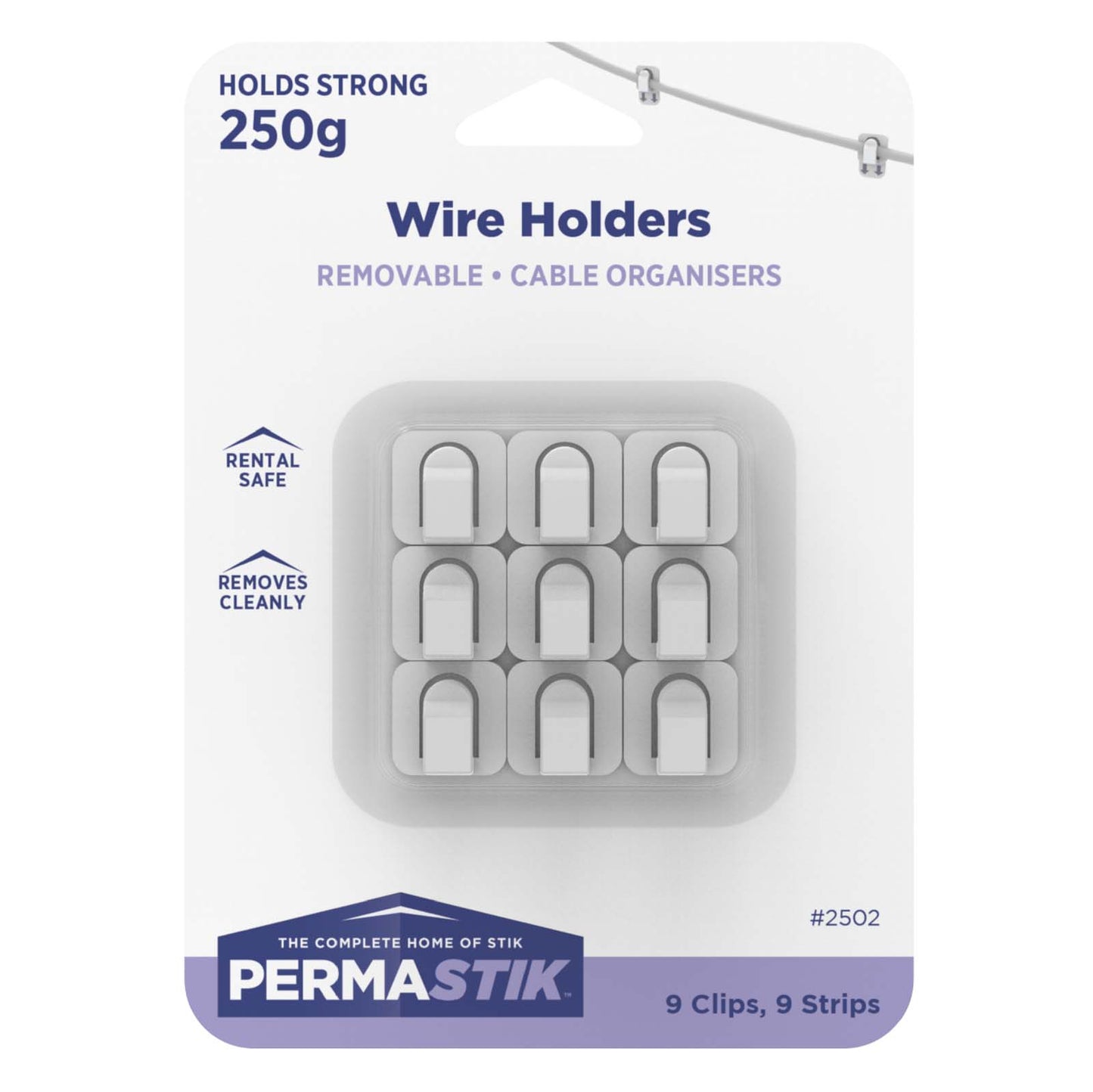 Small Wire Holders - 9 Pack