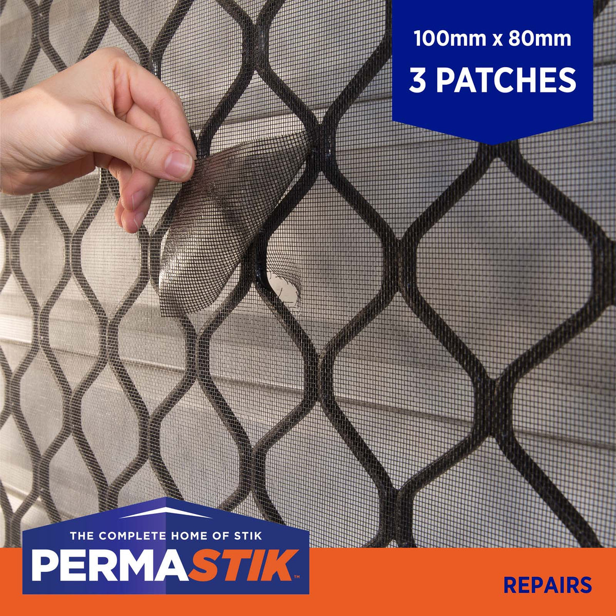 Screen Tacks Adhesive Screen Patches - 3 Pack – Permastik