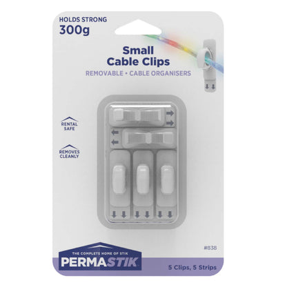 Small Cable Clips - 5 Pack