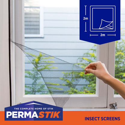 Extra Large Removable Fly Screen Kit - 78" x 78"